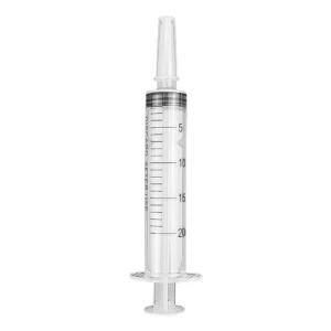 20ml Plastic Reusable Measuring Syringe for Animal Food Feeding Liquid Nutrient