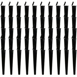 50 Pieces Conical Tube with Squeeze Pop Top Cap Waterproof Airtight Smell Proof